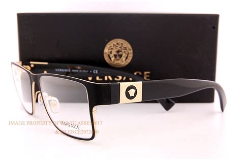 versace men's glasses gold|Versace prescription glasses men's.